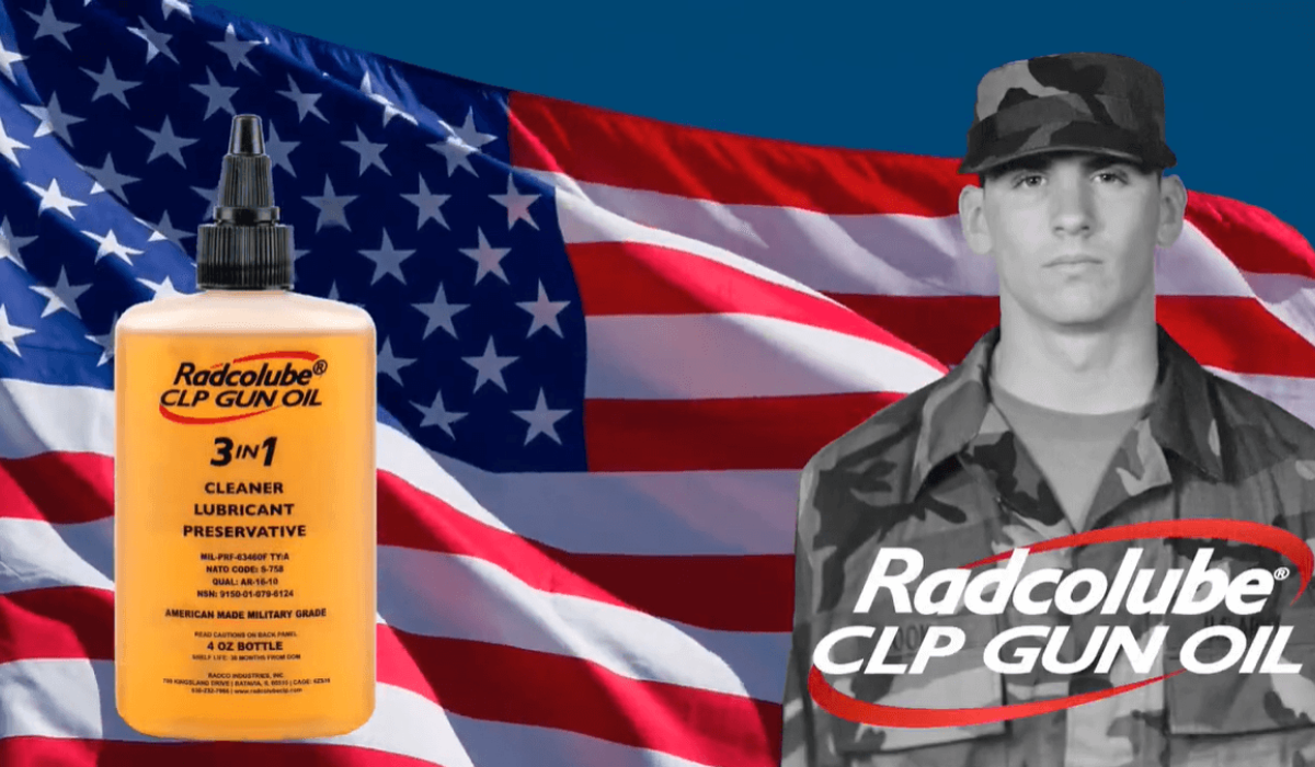 Radcolube® CLP 3 in 1 Gun Oil  Cleaner, Lubricant, Preservative
